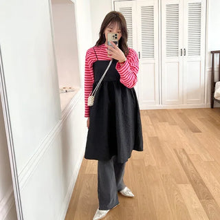 Back Point Ribbon Dress