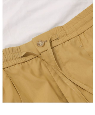 [CULTUM] Cotton Drawstring Shorts