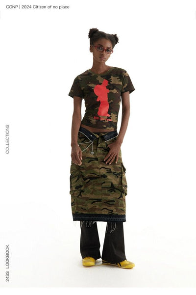 CONP Camouflage Cargo Dress (Camouflage)