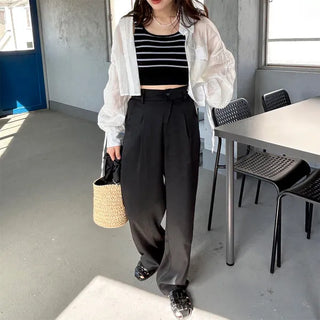Straight slacks