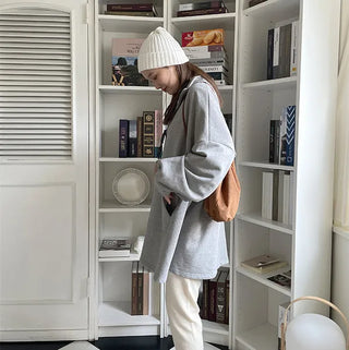 Long Anorak Sweatshirt