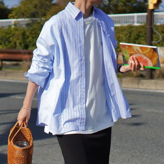 Color striped shirt