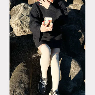 Basic knee-high socks
