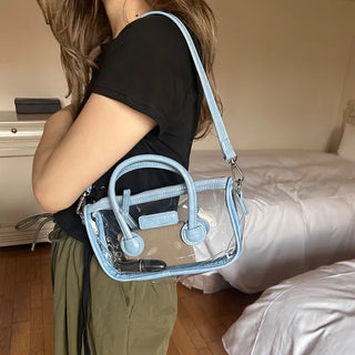 Transparent beach bag