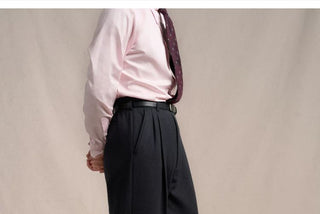 [CULTUM] 1930s Wool Twill Double Pleat Trousers
