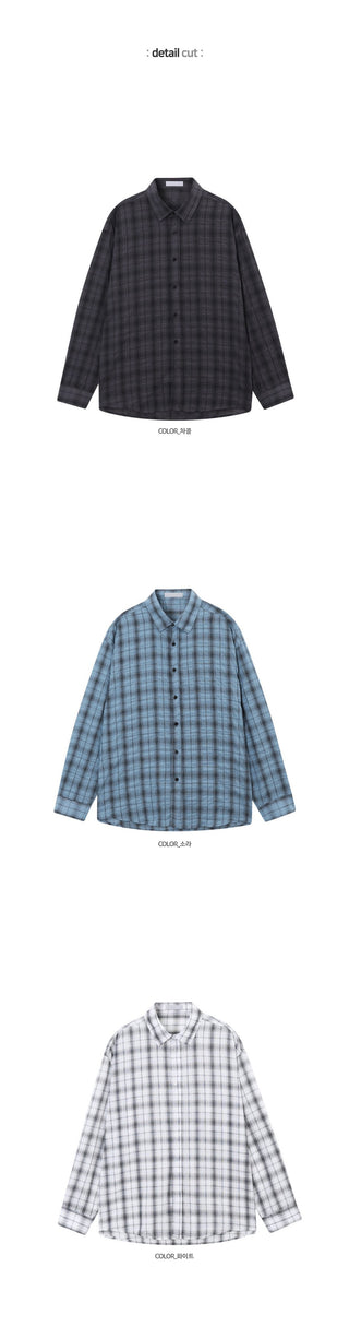 Koba Wrinkle Check Shirt
