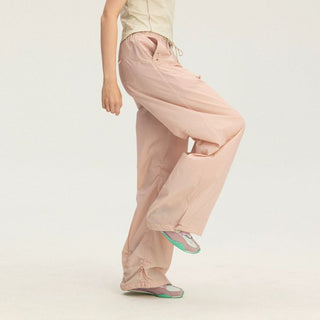[Monterest] UPF50+ Water-Resistant Ruched Parachute Pants