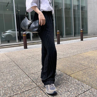 Striped Banding Pants