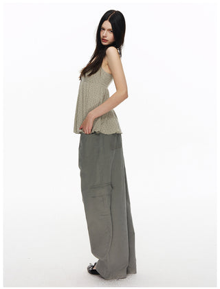 [NECY] Essential Utility Cargo Wide Pants