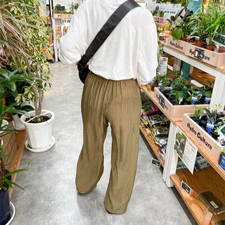 mute pleat pants