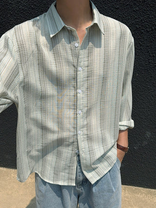 Bird Multi-Stripe Shirt