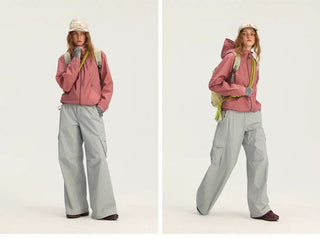 [Monterest] Water-Resistant Wide Leg Work Pants