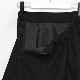 Flared long skirt
