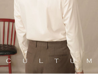 [CULTUM] Italian Button-Down Collar Dress Shirt