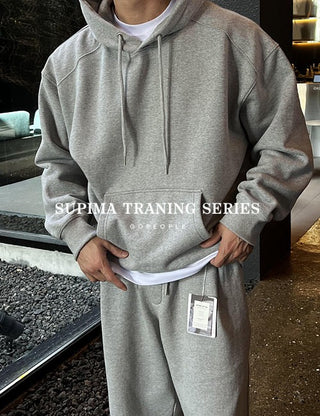 PIMA Brushed Overfit Hoodie (High Q)