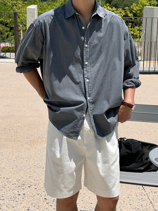 Biya Pigment Linen Shirt