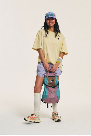 [Monterest] Quick-Dry Reflective Print T-Shirt