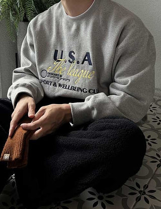 USA League Supima Fleece-lined Sweatshirt (3 colors)