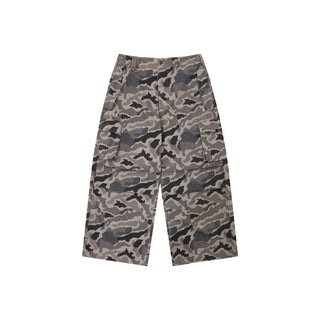 [MASONPRINCE] Rock Camo Wide Leg Cargo Pants