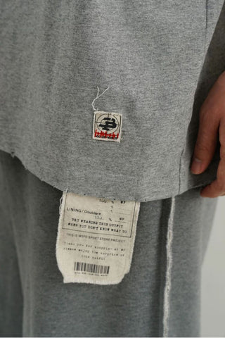 [MASONPRINCE] Graffiti Label Washed Cotton Tee