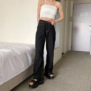 Stitched Wide Pants