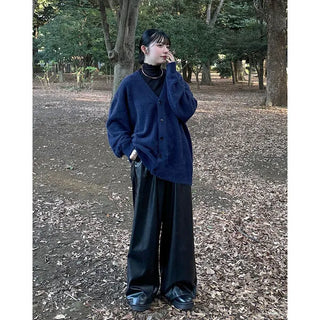 (Unisex) Soft V-Neck Cardigan
