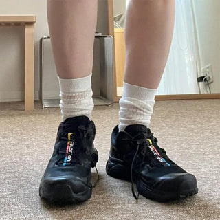 Slim long socks