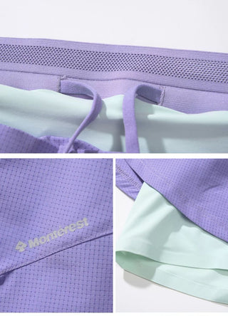 [Monterest] 2-in-1 Quick-Dry Trail Running Shorts