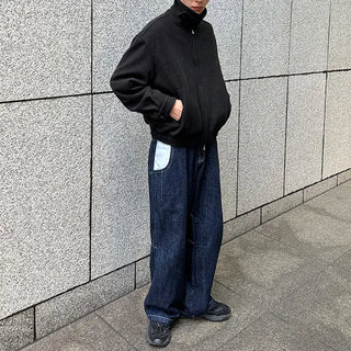 2-way wool jacket