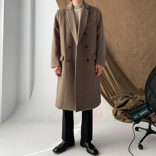 Winter Daily Double Wool Coat (5 colors)