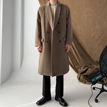Winter Daily Double Wool Coat (5 colors)