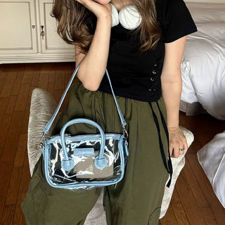 Transparent beach bag