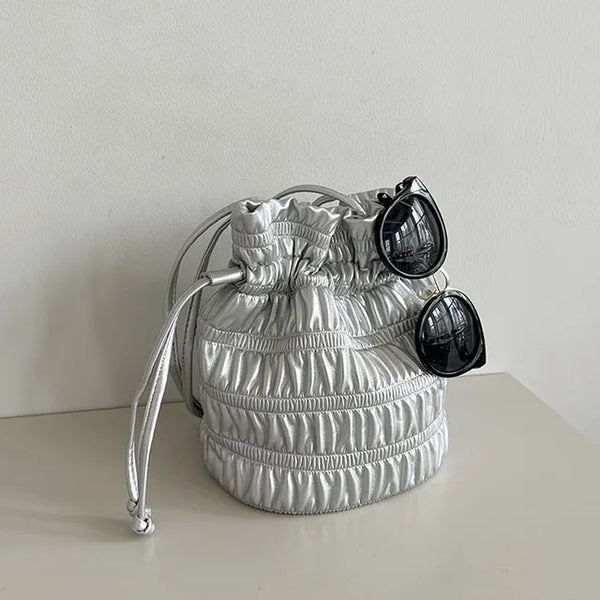 Lauren Fritz Shirring Shoulder Bag