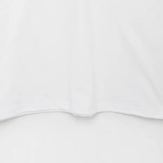 Loose-fitting photo print short-sleeved T-shirt