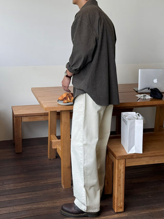 Thor Crack Pigment Oversized Shirt