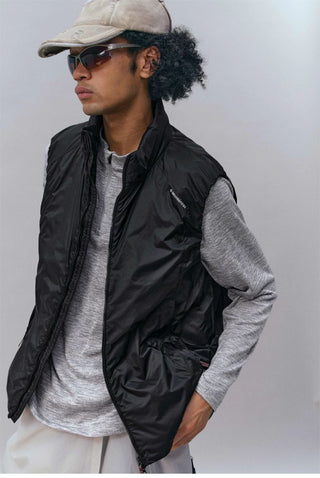 [Monterest] Water-Resistant Padded Stand Collar Vest
