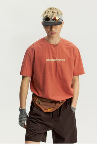 [Monterest] Quick-Dry Antibacterial Logo T-Shirt