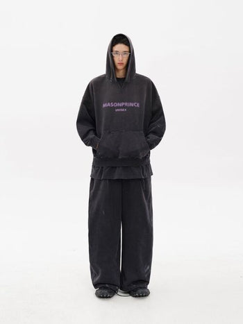 [MASONPRINCE] Layered Sweatshirt Set