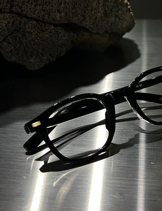 Quad horn-rimmed glasses