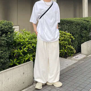Wide jogger pants
