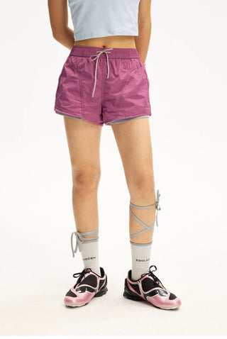 [Monterest] Layered A-Line Running Shorts