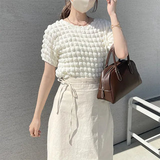 Embossed T-shirt