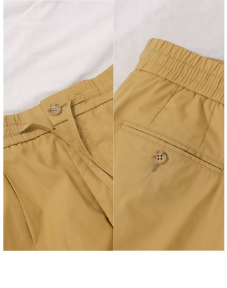 [CULTUM] Cotton Stand Collar Shirt/Shorts