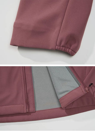 [Monterest] Fleece-Lined Water-Resistant Softshell Jacket