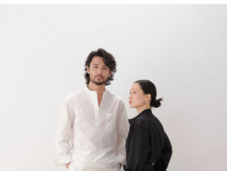 [CULTUM] Cotton Stand Collar Shirt/Shorts