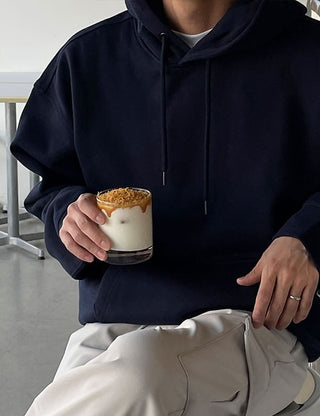 Insta brushed oversized hoodie (cotton fabric)