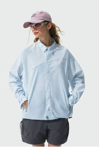 [Monterest] Water Repellent Lightweight Snap Shirt