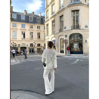 Oversized Boat Neck Knit