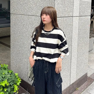 (Unisex) Big Stripe T-Shirt