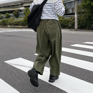 cotton balloon pants (khaki)